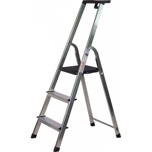 Maxall Huishoudtrap Aluminium - Tot 7 treden - Belastbaar tot: 150 kg - EN131