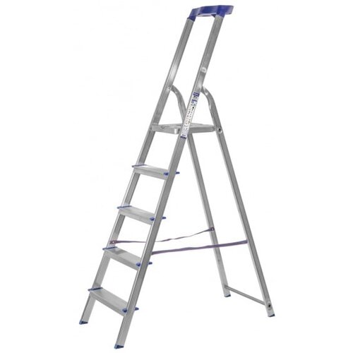 Maxall Huishoudtrap Aluminium - Tot 7 treden - Belastbaar tot: 150 kg - EN131