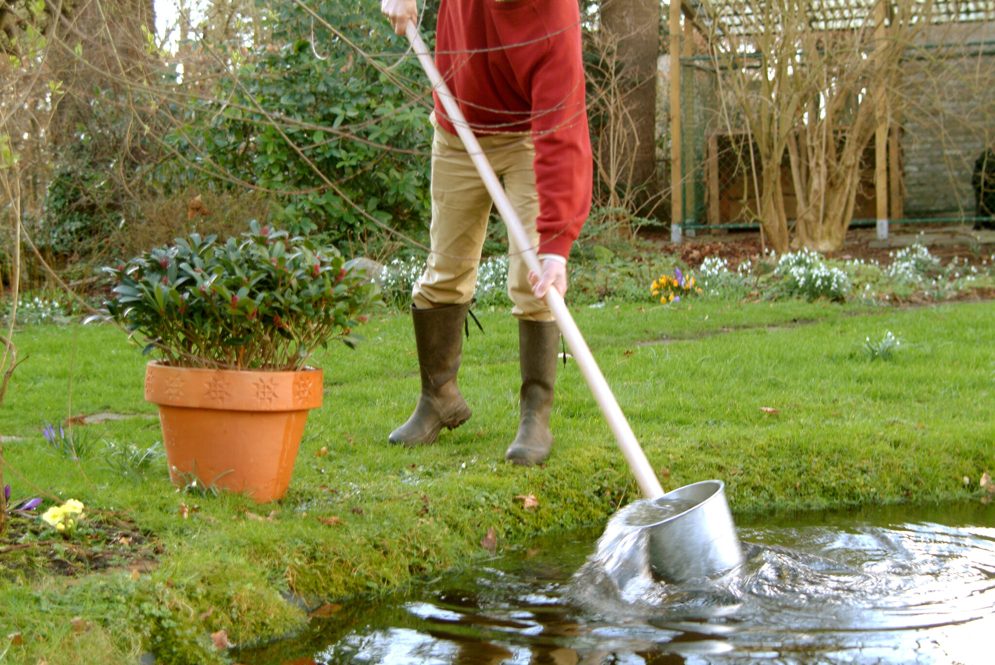De Wiltfang Schepemmer - Verzinkt of kunststof - Putemmer - Schoonmaken - zonder steel