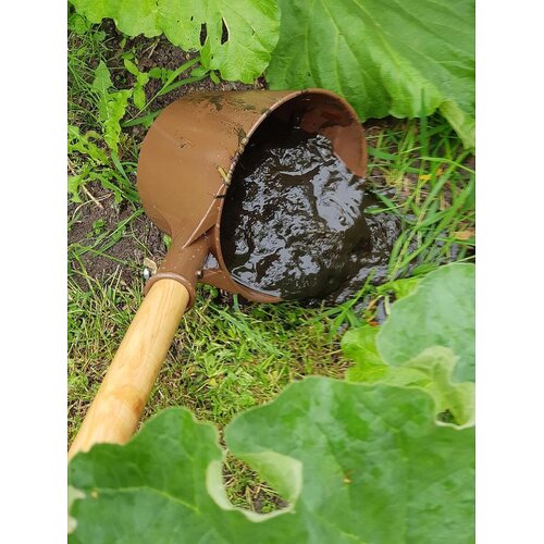 Atlas Steel voor schepemmer - 180 cm - Ø 4 cm - Essenhout