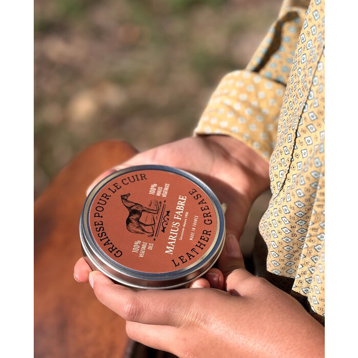 Marius Fabre Ledervet in blikje - 100 ml - Leervet - Leer soepel houden