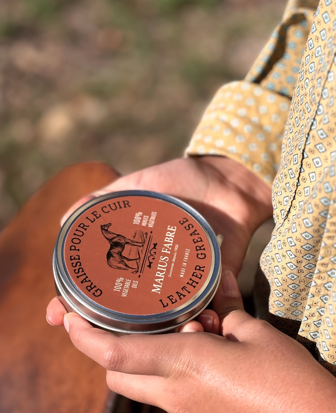 Marius Fabre Ledervet in blikje - 100 ml - Leervet - Leer soepel houden