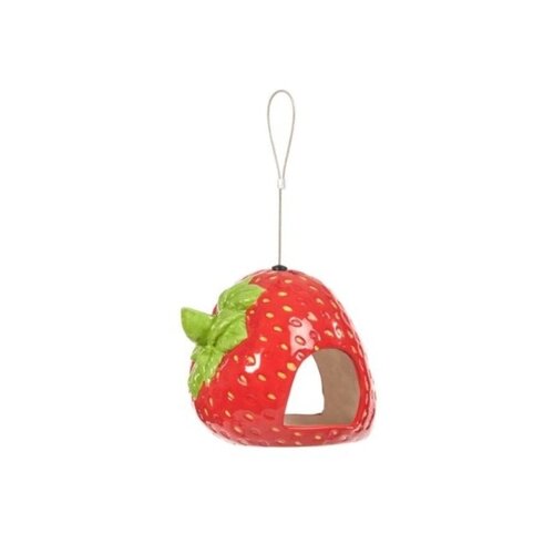Smart Garden Products Voederhuisje Aardbei - 17 cm - hangend