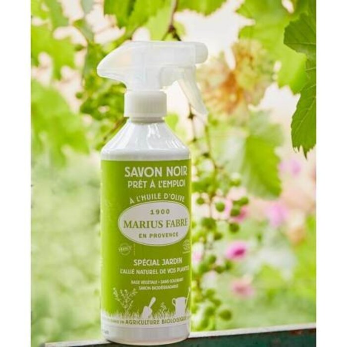 Marius Fabre Savon Noir Jardin - Verwijderen bladluis op planten - hervulbaar