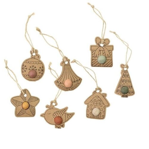 Blossombs Kerstboom hanger - Bloembolletje - Diverse soorten