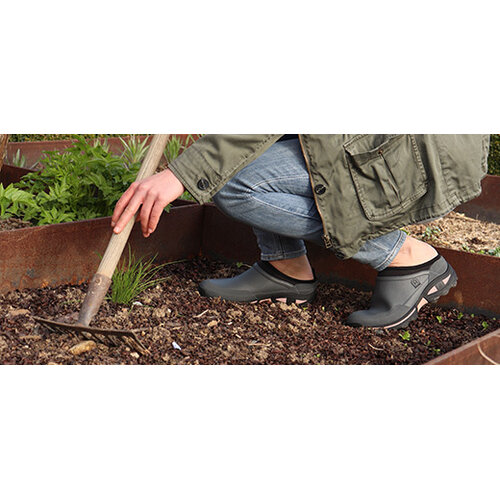 Rouchette Tuininstappers grijs - Maat 36 t/m 40 - Tuinklompen