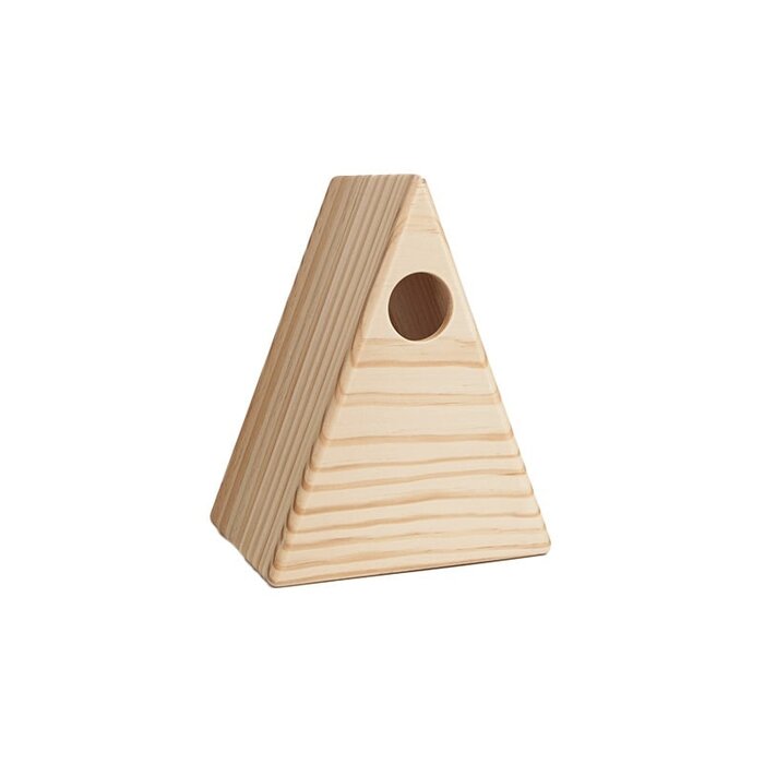 Singing Friend Nestkast Saar - FSC-Hout- Driehoek - Kleine vogels