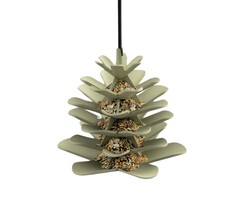 Singing Friend Jesse voedersilo - Dennenappel - Groen/Grijs - Uniek