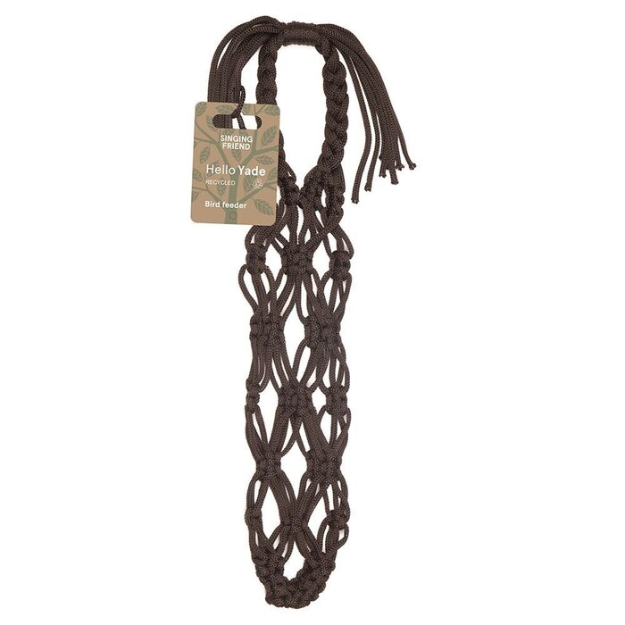 Singing Friend Vetbolhouder Macrame - 3 kleuren - Pet touw