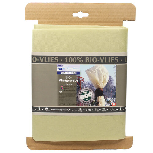 Videx Bio Vliesdoek - 34 gr/m2 - 150 x 300 cm - Beige