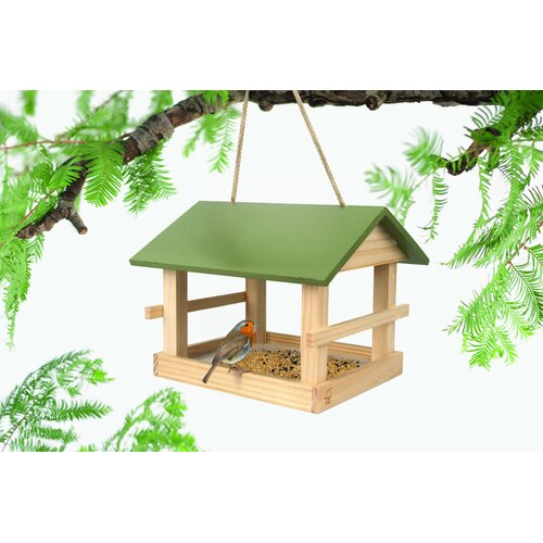 Singing Friend Voederhuis Ad - Klassiek - Hout