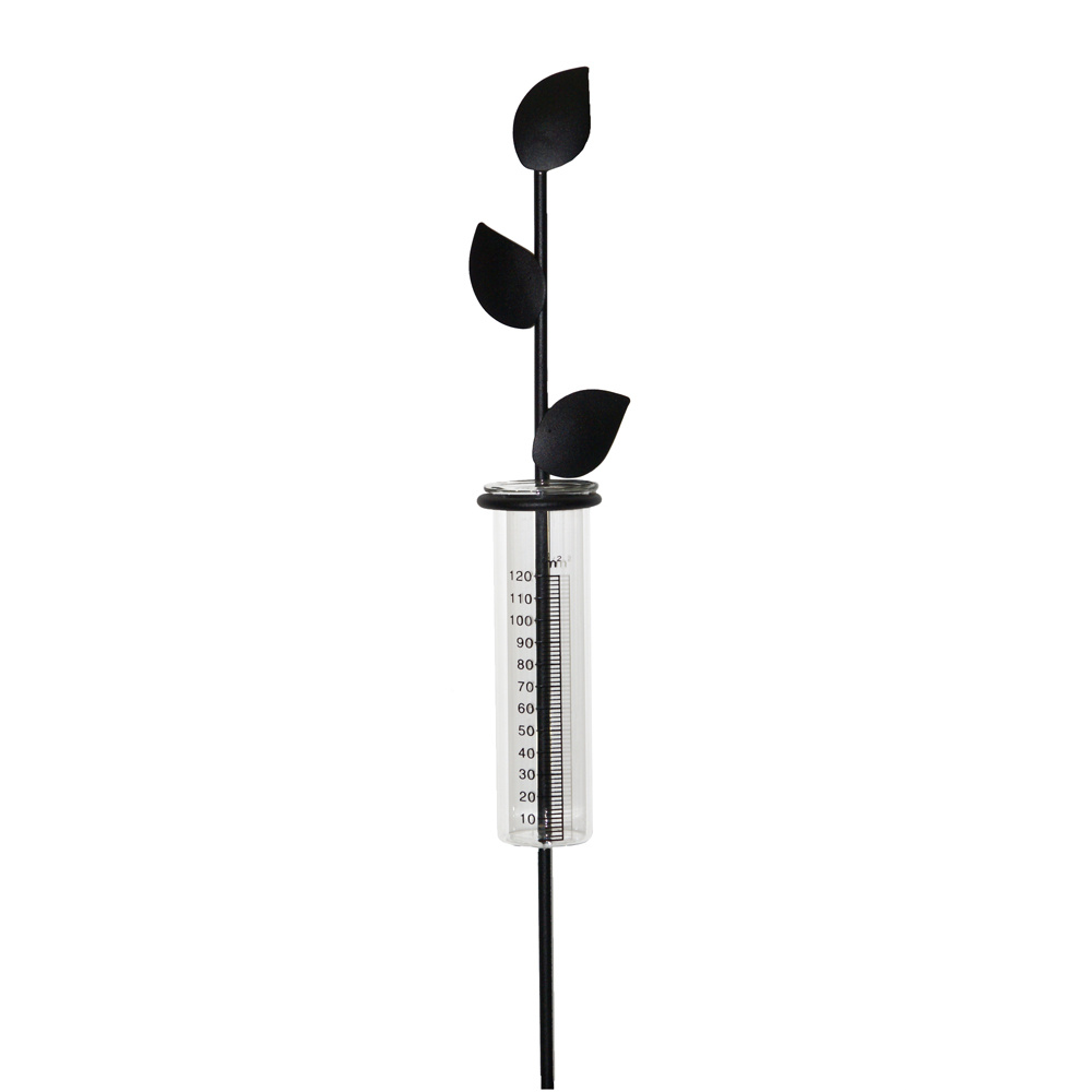 Meuwissen Agro Zwarte regenmeter - 120 cm hoog - 3 bladen