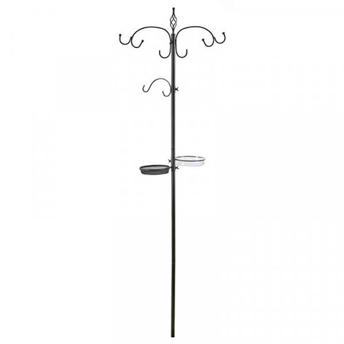 Smart Garden Products Vogelvetbol standaard Klassiek - 204 cm - Met water- en voederbakje - Exclusief silo's