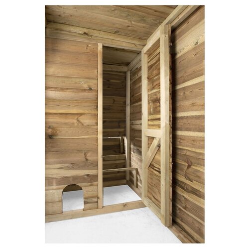 Voldux Kippenhok Toon - 300 x 120 x 190 cm - Met nachtverblijf
