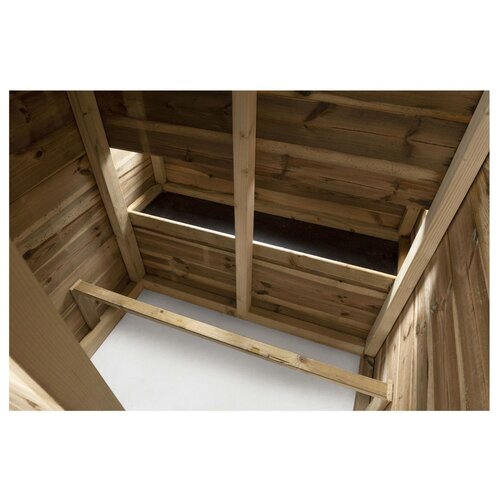 Voldux Kippenhok Toon - 300 x 120 x 190 cm - Met nachtverblijf