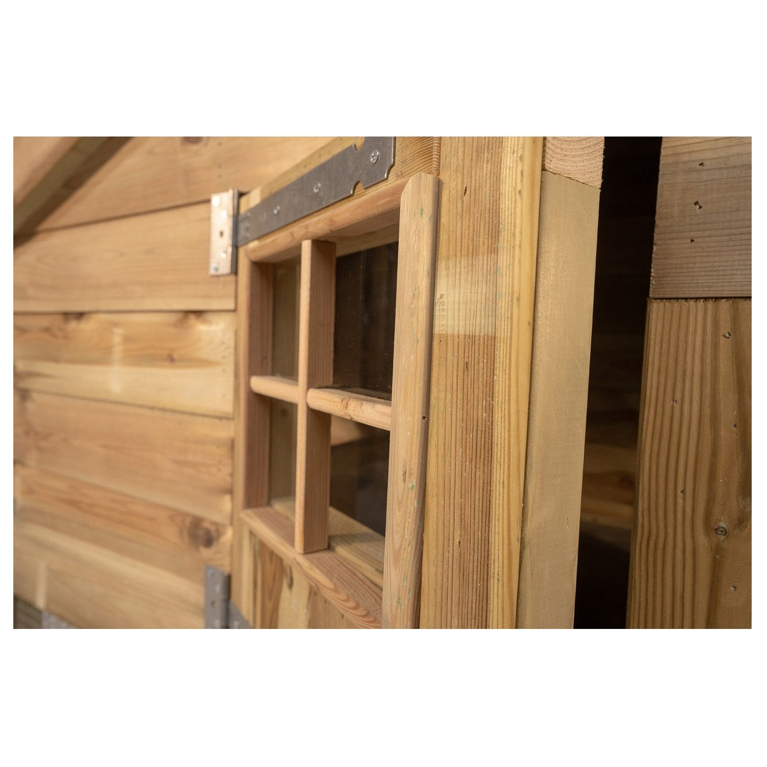 Voldux Dierenverblijf Romy - 300 x 90 x 160 cm - Ook voor kippen - Gemonteerd geleverd