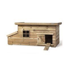 Voldux Kippenhok Fenne & Finn - 190 x 88 x 84 cm - Legnest