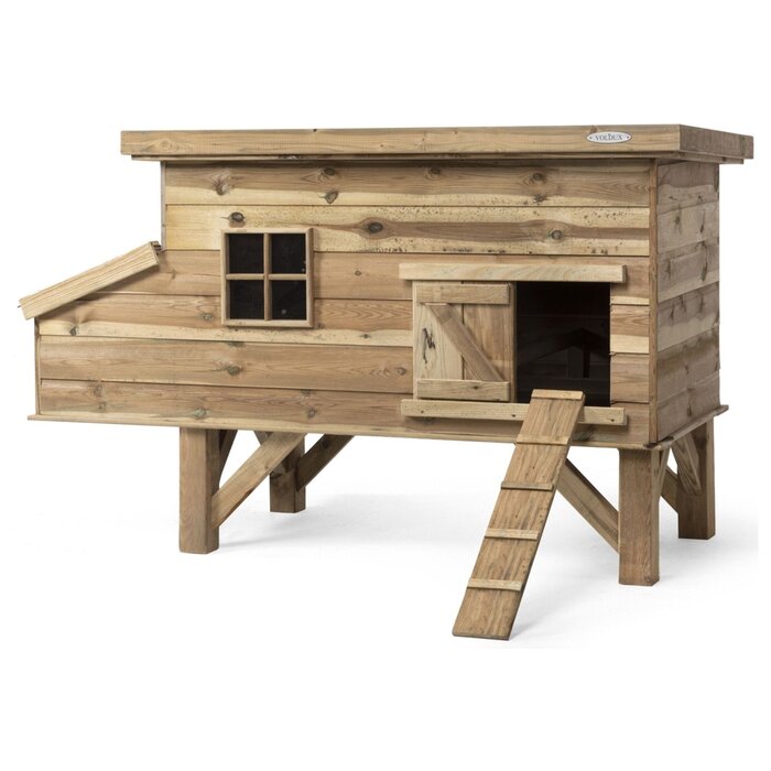 Voldux Kippenhok Fenne & Finn - 190 x 88 x 84 cm - Legnest