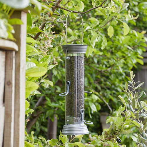 Smart Garden Products Vogelvoedersilo 30 cm - Smart Supreme - Vogelvoer - Metaal
