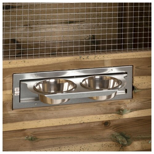 Voldux Volière Thomas - 289 x 220 x 190 cm - Zwart aluminium