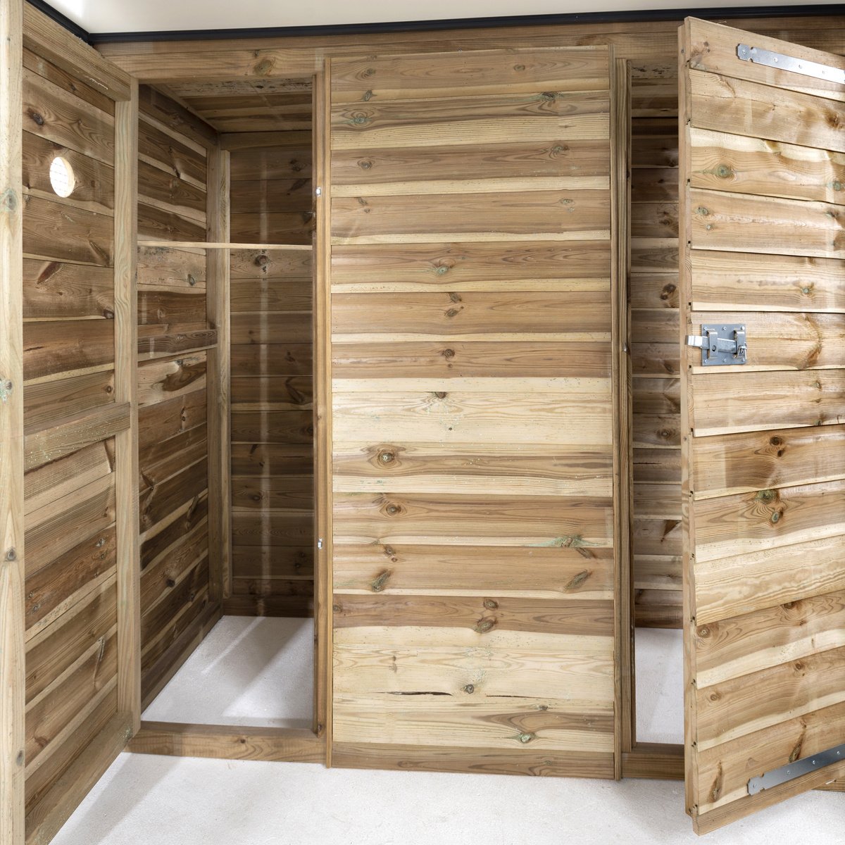 Voldux Volière R10 - 391 x 200 x 190 cm - Zwart aluminium