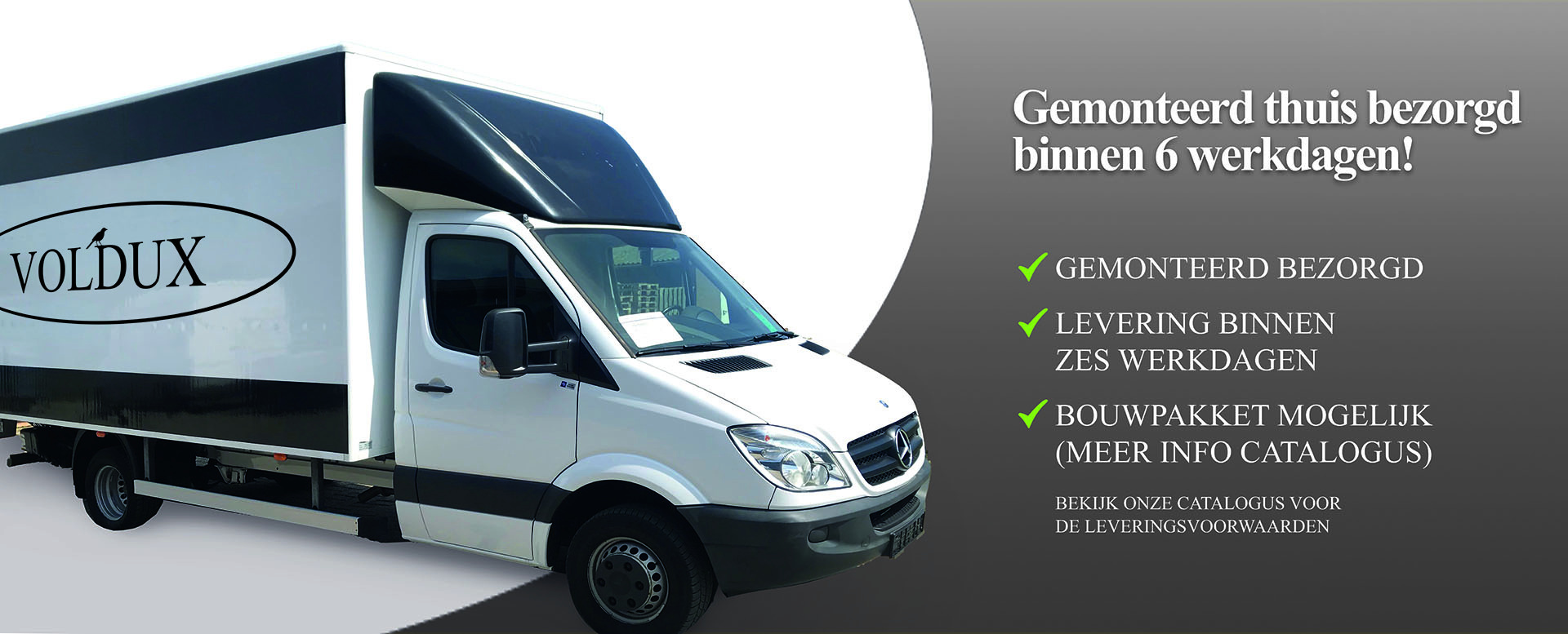 Voldux Volière R10 - 391 x 200 x 190 cm - Zwart aluminium