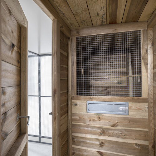 Voldux Volière R10 - 391 x 200 x 190 cm - Zwart aluminium