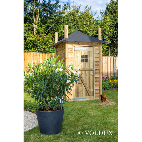 Voldux Hooiberg kippenhok Eline - 150 x 150 x 225 cm - Geïmpregneerd hout