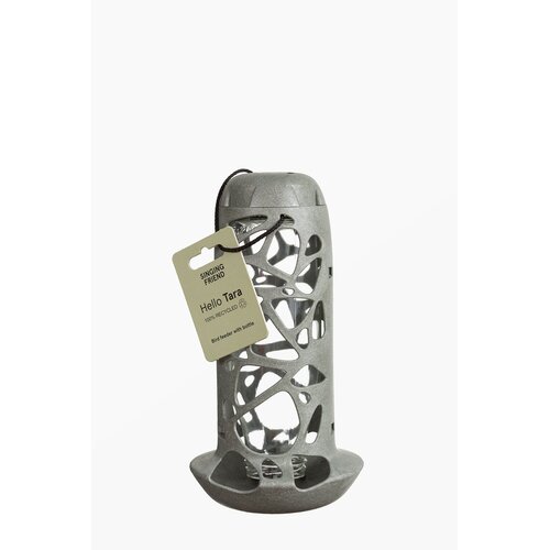 Singing Friend Tara - Voedersilo - Vogelzaad - Vetbollen - Grijs