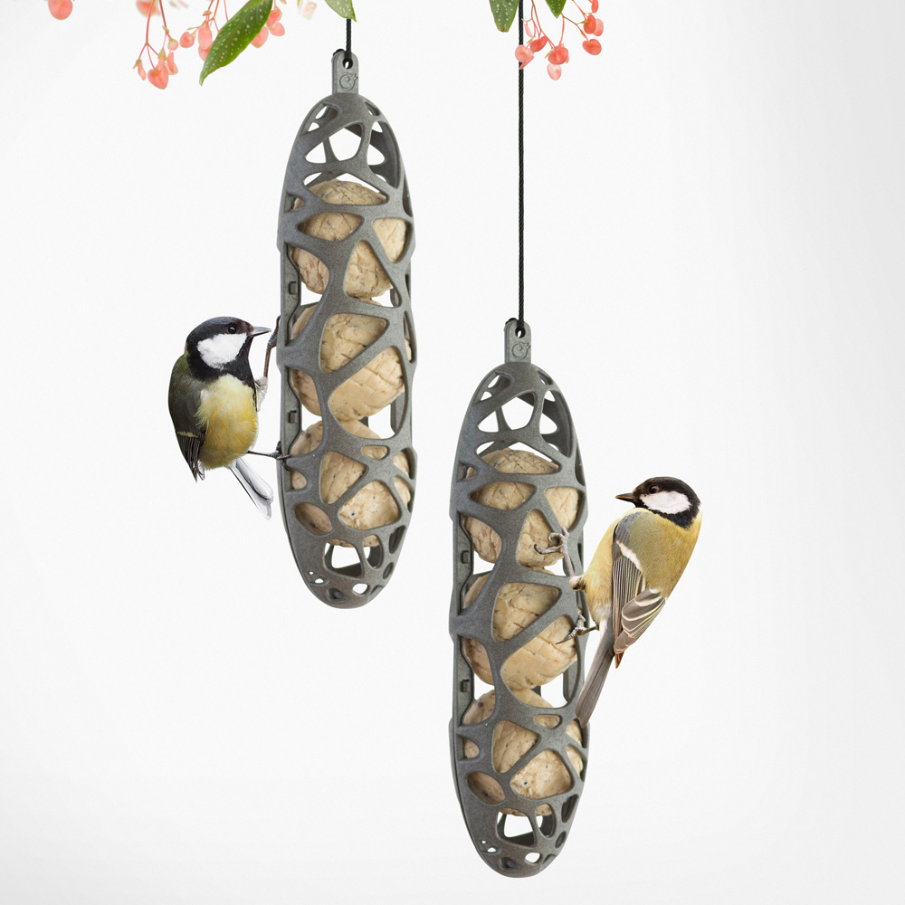 Singing Friend Sam - Vetbolhouder - kunststof - Grijs