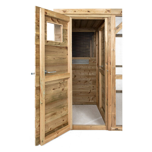 Voldux Volière Timo - 303 x 203 x 190 cm - hout