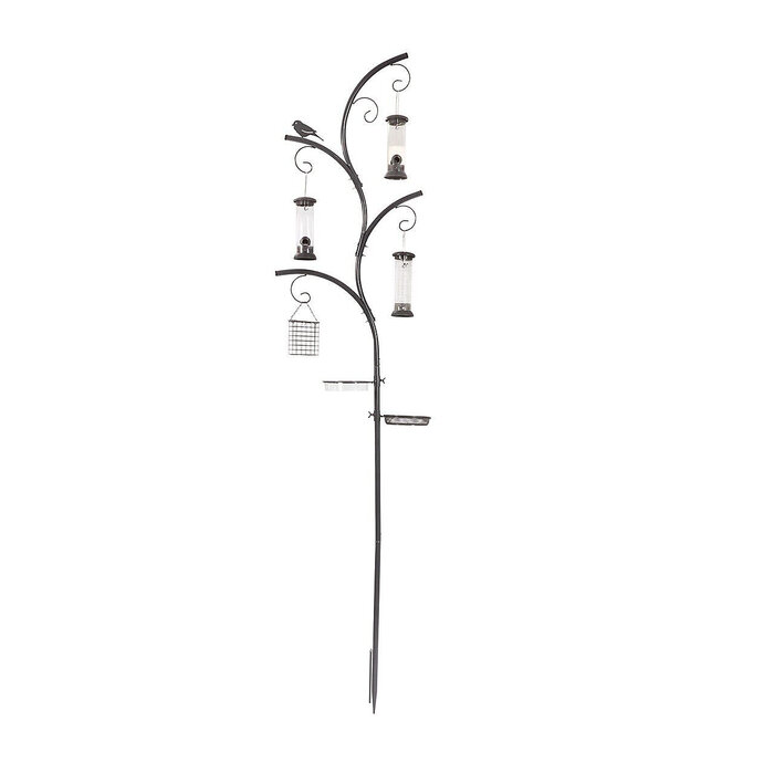 Smart Garden Products Standaard voor vogelvoedersilo's - 240 cm - Metaal
