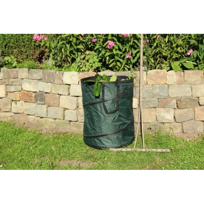 Videx Pop-up tuinafvalzak - 150 liter - Taupe en Groen - 68 x 53 cm