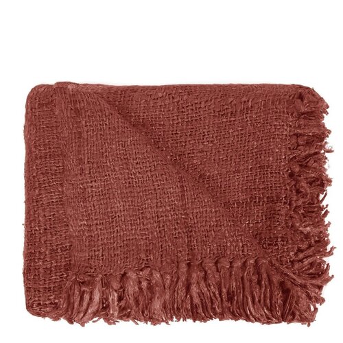 Bazar Bizar Plaid S'il vous - 3 kleuren - 130 cm x 170 cm - katoen