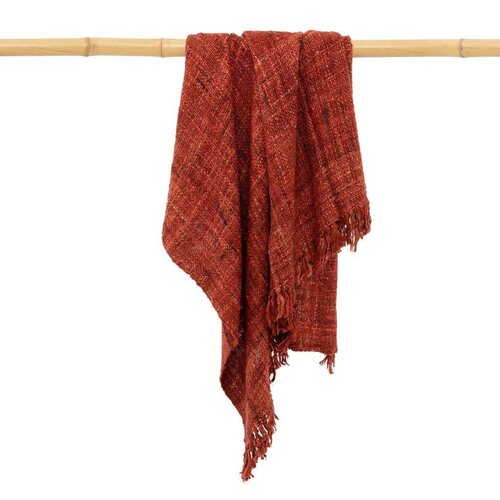 Bazar Bizar Plaid S'il vous - 3 kleuren - 130 cm x 170 cm - katoen