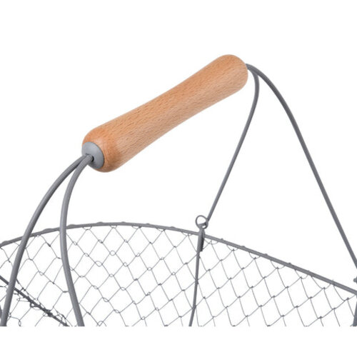 Burgon & Ball Sophie Conran Oogstmand - Grijs - 37 cm x 26 cm