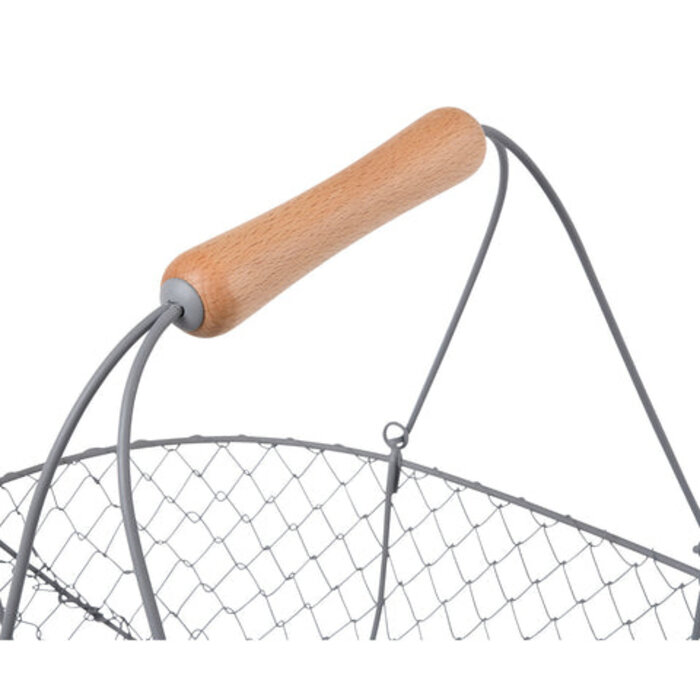 Burgon & Ball Sophie Conran Oogstmand - Grijs - 37 cm x 26 cm