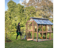 Gabriel Ash Classic "Six" - 188 cm breed - cederhout - Openslaande deur