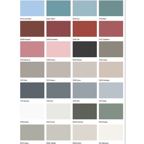 Uula Farfoil Verfolie - 56 kleuren - Hoog gepigmenteerde verf