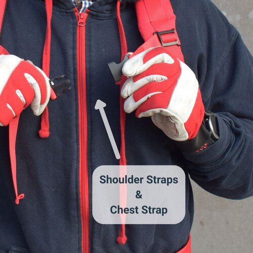 Henchman Tilharnas - Harnas voor heggenscharen - 7,5 kg ondersteuning