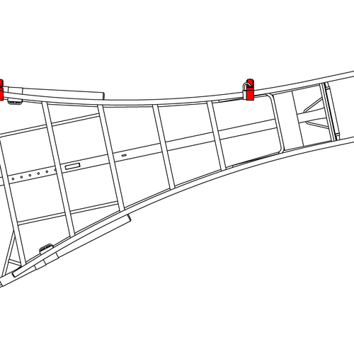 Henchman Opberghaken - Vergrendelbare Ladderwandhaken