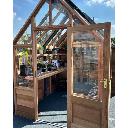 Gabriel Ash Classic "Eight" - 245 cm breed - houten tuinkas