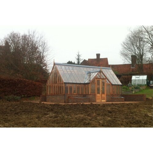 Gabriel Ash Cotswold  "Grand Portico"  - Tuinkas met portiek - fruitbomen kweken