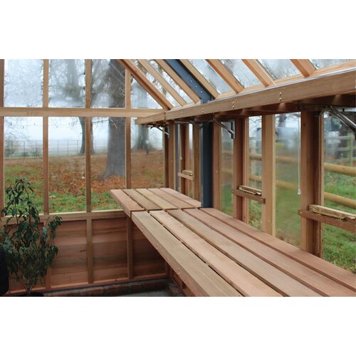 Gabriel Ash Cotswold  "Grand Portico"  Planthouse - Tuinkas met portiek - fruitbomen kweken