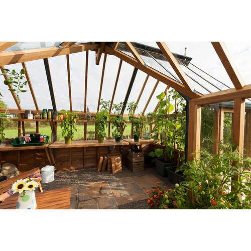 Gabriel Ash Cotswold  "Grand Portico"  Planthouse - Tuinkas met portiek - fruitbomen kweken