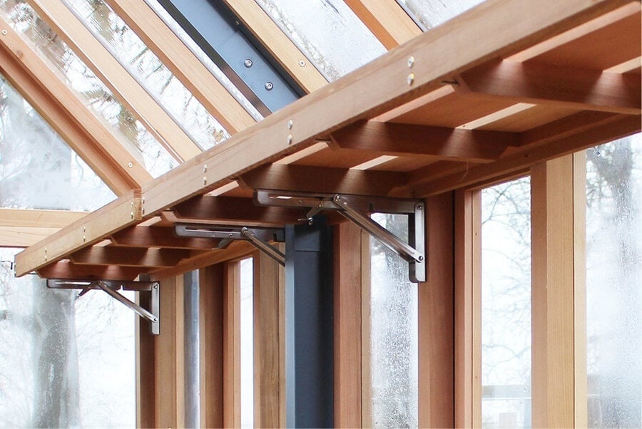 Gabriel Ash Cotswold "Portico" - portiek - royale kas - citrusbomen kweken