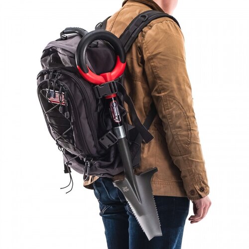 Root Slayer Mini tuinschep - V-vormig blad - Perfect voor de tuin en buitenactiviteiten