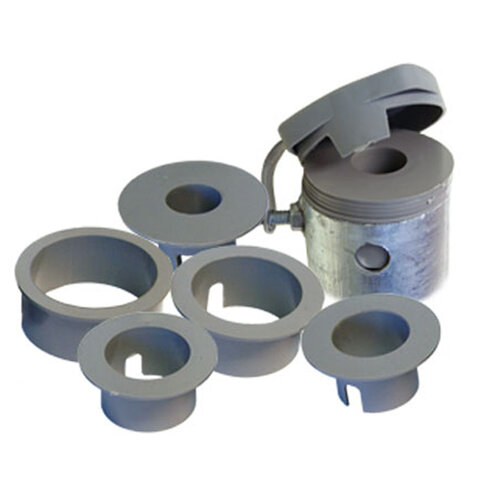 Hermic Parasolhouder verzinkt - 25,5 tot 65 mm - Vlaggenmast