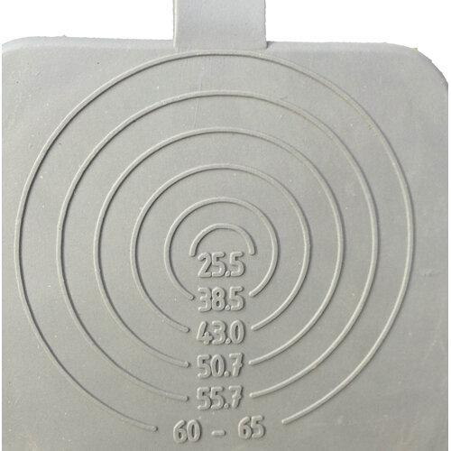 Hermic Parasolhouder verzinkt - 25,5 tot 65 mm - Vlaggenmast