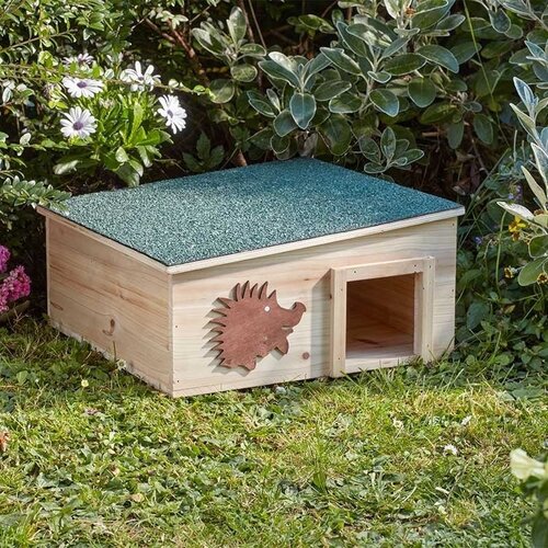 Smart Garden Products Egelhuis hout - 40 x 40 x 19 cm